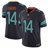 Men's Miami Dolphins #14 Quinn Ewers Black 2025 F.U.S.E. 'Rivalries' Vapor Limited Football Stitched Jersey Dzhi,baseball caps,new era cap wholesale,wholesale hats