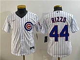 Women's Chicago Cubs #44 Anthony Rizzo White Stitched Jersey,baseball caps,new era cap wholesale,wholesale hats