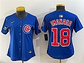 Women's Chicago Cubs #18 Shota Imanaga Royal 'Ryne Sandberg Tribute' Vapor Limited V2 Stitched Jersey,baseball caps,new era cap wholesale,wholesale hats