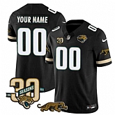 Men's Jacksonville Jaguars Active Player Custom Black F.U.S.E. With 30th Seasons Patch Vapor Limited Stitched Jersey,baseball caps,new era cap wholesale,wholesale hats