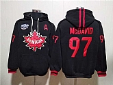Men's Team Canada #97 Connor McDavid Black Ageless Must-Have Lace-Up Pullover Hoodie,baseball caps,new era cap wholesale,wholesale hats