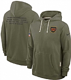 Men's Washington Commanders Olive 2025 Salute to Service Pullover Hoodie,baseball caps,new era cap wholesale,wholesale hats