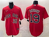 Men's Boston Red Sox #19 Roman Anthony Red Cool Base Stitched Jersey,baseball caps,new era cap wholesale,wholesale hats
