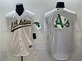 Men's Oakland Athletics Team Big Logo White Stitched Jersey,baseball caps,new era cap wholesale,wholesale hats