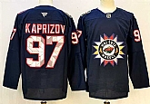 Men's Minnesota Wild #97 Kirill Kaprizov Navy 2024-25 Stitched Hockey Jersey,baseball caps,new era cap wholesale,wholesale hats