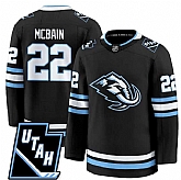 Men's Utah Hockey Mammoth #22 Jack McBain 2025 Limited All Stitched Black Jersey Dzhi,baseball caps,new era cap wholesale,wholesale hats