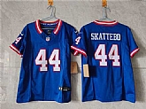 Women's New York Giants #44 Cam Skattebo Blue F.U.S.E. Throwback Limited Stitched Jersey,baseball caps,new era cap wholesale,wholesale hats
