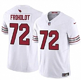 Men's Arizona Cardinals #72 Hjalte Froholdt White 2025 F.U.S.E. Vapor Untouchable Limited Stitched Jersey Dzhi,baseball caps,new era cap wholesale,wholesale hats