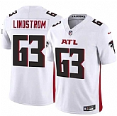 Men's Atlanta Falcons #63 Chris Lindstrom White 2025 F.U.S.E. Vapor Untouchable Limited Stitched Jersey Dzhi,baseball caps,new era cap wholesale,wholesale hats