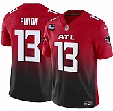 Men's Atlanta Falcons #13 Bradley Pinion Red Black 2025 F.U.S.E With 1-Star C Patch Vapor Untouchable Limited Stitched Jersey Dzhi,baseball caps,new era cap wholesale,wholesale hats