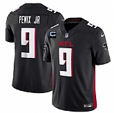 Men's Atlanta Falcons #9 Michael Penix Jr Black 2025 F.U.S.E. With 1-Star C Patch Vapor Untouchable Limited Stitched Jersey Dzhi,baseball caps,new era cap wholesale,wholesale hats