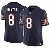 Men's Chicago Bears #8 Cairo Santos Navy 2025 F.U.S.E. Vapor Untouchable Limited Stitched Jersey Dzhi,baseball caps,new era cap wholesale,wholesale hats