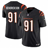 Men's Cincinnati Bengals #91 Trey Hendrickson Black 2025 F.U.S.E. Vapor Untouchable Limited Stitched Jersey Dzhi,baseball caps,new era cap wholesale,wholesale hats