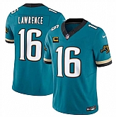 Men's Jacksonville Jaguars #16 Trevor Lawrence Teal 2025 F.U.S.E. With 4-Star C Patch Prowler Throwback Vapor Limited Stitched Jersey Dzhi,baseball caps,new era cap wholesale,wholesale hats