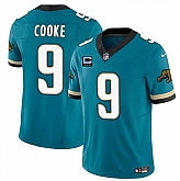 Men's Jacksonville Jaguars #9 Logan Cooke Teal 2025 F.U.S.E. With 3-Star C Patch Prowler Throwback Vapor Limited Stitched Jersey Dzhi,baseball caps,new era cap wholesale,wholesale hats