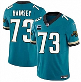 Men's Jacksonville Jaguars #73 Robert Hainsey Teal 2025 F.U.S.E. With 1-Star C Patch Prowler Throwback Vapor Limited Stitched Jersey Dzhi,baseball caps,new era cap wholesale,wholesale hats