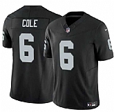 Men's Las Vegas Raiders #6 A.J. Cole Black 2025 F.U.S.E. Vapor Untouchable Limited Stitched Jersey Dzhi,baseball caps,new era cap wholesale,wholesale hats