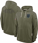 Men's Carolina Panthers Olive 2025 Salute to Service Pullover Hoodie,baseball caps,new era cap wholesale,wholesale hats