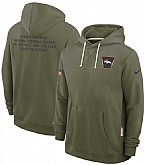 Men's Denver Broncos Olive 2025 Salute to Service Pullover Hoodie,baseball caps,new era cap wholesale,wholesale hats