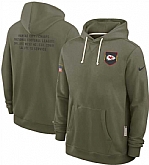 Men's Kansas City Chiefs Olive 2025 Salute to Service Pullover Hoodie,baseball caps,new era cap wholesale,wholesale hats