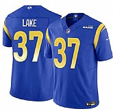 Men's Los Angeles Rams #37 Quentin Lake Blue 2025 F.U.S.E. Vapor Untouchable Stitched Jersey Dzhi,baseball caps,new era cap wholesale,wholesale hats