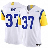 Men's Los Angeles Rams #37 Quentin Lake White 2025 F.U.S.E. Vapor Untouchable Stitched Jersey Dzhi,baseball caps,new era cap wholesale,wholesale hats