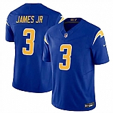 Men's Los Angeles Chargers #3 Derwin James JR Royal 2025 F.U.S.E Vapor Limited Stitched Jersey Dzhi,baseball caps,new era cap wholesale,wholesale hats