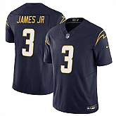 Men's Los Angeles Chargers #3 Derwin James JR Navy 2025 F.U.S.E Vapor Limited Stitched Jersey Dzhi,baseball caps,new era cap wholesale,wholesale hats