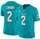 Men's Miami Dolphins #2 Bradley Chubb Aqua 2025 F.U.S.E. With 1-Star C Patch Vapor Limited Stitched Jersey Dzhi,baseball caps,new era cap wholesale,wholesale hats