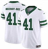 Men's New York Jets #41 Marcelino McCrary-Ball White 2025 F.U.S.E. Vapor Untouchable Limited Stitched Jersey Dzhi,baseball caps,new era cap wholesale,wholesale hats