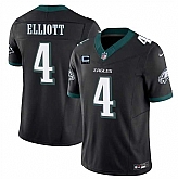 Men's Philadelphia Eagles #4 Jake Elliott Black 2025 F.U.S.E. With 4-Star C Patch Vapor Untouchable Limited Throwback Stitched Jersey Dzhi,baseball caps,new era cap wholesale,wholesale hats