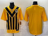 Men's Pittsburgh Steelers Blank Gold 1933 Throwback Alternate Stitched Jersey,baseball caps,new era cap wholesale,wholesale hats