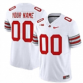 Men's Ohio State Buckeyes Active Player Custom White  F.U.S.E. Vapor Limited Stitched Football Jersey,baseball caps,new era cap wholesale,wholesale hats