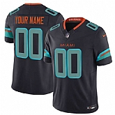 Men's Miami Dolphins Active Player Custom Black 2025 F.U.S.E. 'Rivalries' Vapor Limited Football Stitched Jersey,baseball caps,new era cap wholesale,wholesale hats