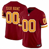 Men's Washington Commanders Active Player Custom Burgundy 2025 F.U.S.E. Throwback Limited Football Stitched Jersey,baseball caps,new era cap wholesale,wholesale hats