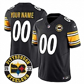 Mens Pittsburgh Steelers Throwback 1933 Patch black Vapor Limited All Stitched Jersey,baseball caps,new era cap wholesale,wholesale hats