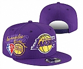 Los Angeles Lakers 2025 Stitched Snapback Hats 025,baseball caps,new era cap wholesale,wholesale hats