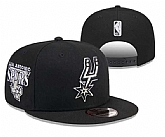 San Antonio Spurs 2025 Stitched Snapback Hats 030,baseball caps,new era cap wholesale,wholesale hats