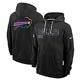 Men's Buffalo Bills Black 2025 Crucial Catch Dri-FIT Hoodie,baseball caps,new era cap wholesale,wholesale hats