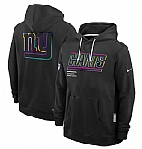 Men's New York Giants Black 2025 Crucial Catch Dri-FIT Hoodie,baseball caps,new era cap wholesale,wholesale hats