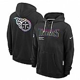 Men's Tennessee Titans Black 2025 Crucial Catch Dri-FIT Hoodie,baseball caps,new era cap wholesale,wholesale hats