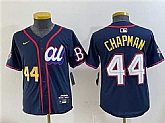 Youth American League #44 Aroldis Chapman Navy 2025 All-Star Edition Limited Stitched Jersey,baseball caps,new era cap wholesale,wholesale hats