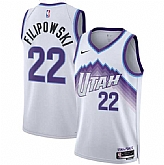 Men's Utah Jazz #22 Kyle Filipowski White 2025 Association Edition Stitched Jersey Dzhi,baseball caps,new era cap wholesale,wholesale hats
