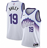 Men's Utah Jazz #19 Ace Bailey White 2025 Association Edition Stitched Jersey Dzhi,baseball caps,new era cap wholesale,wholesale hats