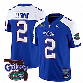Men's Florida Gators #2 DJ Lagway Royal Alternate 2024 F.U.S.E. Florida Patch Vapor Limited Stitched Football Jersey Dzhi,baseball caps,new era cap wholesale,wholesale hats