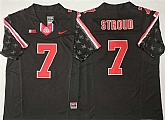 Men's Ohio State Buckeyes #7 C.J. Stroud Black 2025 F.U.S.E. Limited Stitched Jersey,baseball caps,new era cap wholesale,wholesale hats
