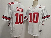 Men's Ohio State Buckeyes #10 Julian Sayin White 2025 F.U.S.E. Limited Stitched Jersey,baseball caps,new era cap wholesale,wholesale hats