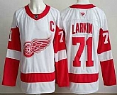 Men's Detroit Red Wings #71 Dylan Larkin White Authentic Jersey,baseball caps,new era cap wholesale,wholesale hats