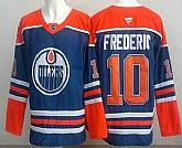 Men's Edmonton Oilers #18 Zach Hyman Blue Authentic Jersey,baseball caps,new era cap wholesale,wholesale hats