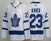 Men's Toronto Maple Leafs #23 Matthew Knies White Authentitc Jersey,baseball caps,new era cap wholesale,wholesale hats
